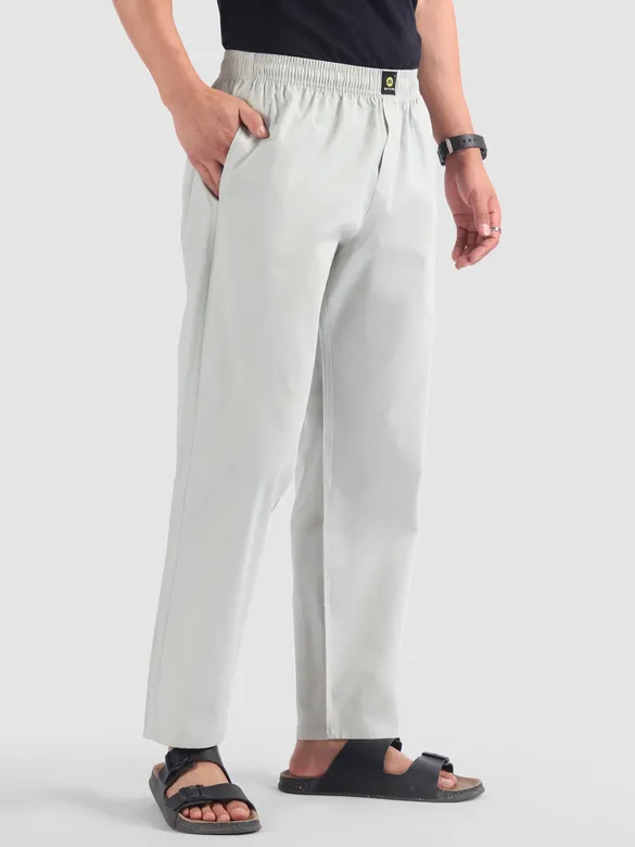 light grey Regular-fit Pajamas