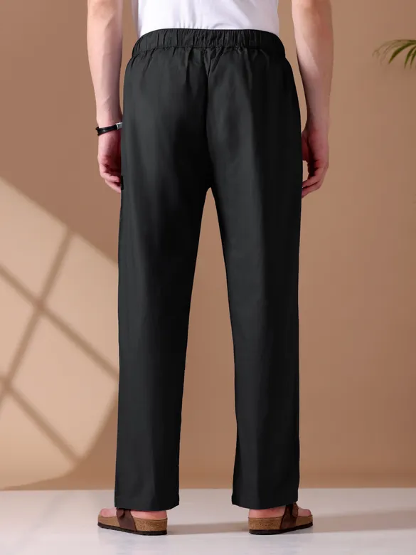 Black Loose-fit Pyjamas