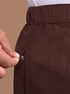 Chocolate Brown Loose-fit Pajamas