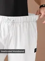 White Loose-Fit Pyjamas