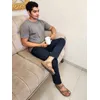 Navy Blue Pyjama for Mens