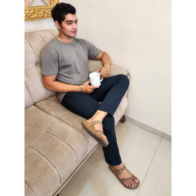 Navy Blue Pyjama for Mens