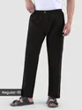 Mens pajama pants black color 