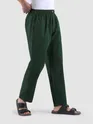 Bottle Green Regular-fit Pajamas