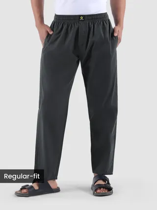 Mens pajama pants gray - Regular-fit 