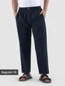 Blue pajama pants - Regular-fit