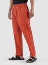 Rust Orange Regular-fit Pajamas