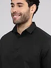 Lunar Black - Formal Shirts For Men