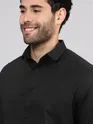 Lunar Black - Formal Shirts For Men