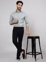 Elephant Grey - Formal Shirts For Men