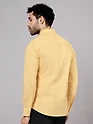 Pale Yellow - Formal Shirts For Men
