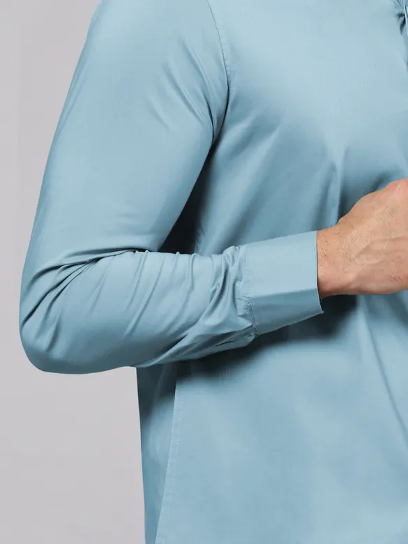 Sky Blue - Formal Shirts For Men
