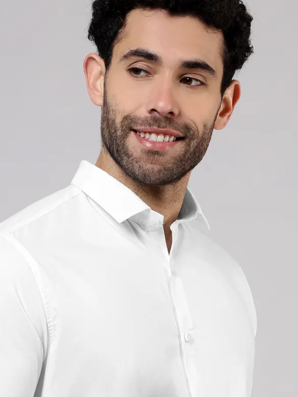 Arctic White - Formal Shirts For Men