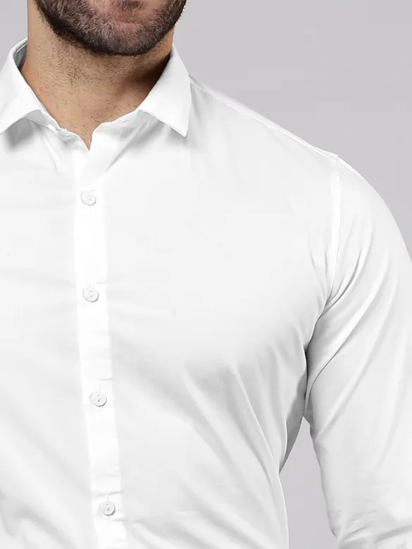 Arctic White - Formal Shirts For Men
