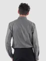 Ash Grey?Stripe Button Down Collar Shirt