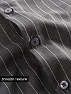 Ash Grey?Stripe Button Down Collar Shirt