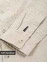 Beige Laser Cut Shirt