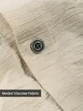 Beige Textured Check Shirt