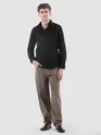 Black Welt Pocketed Shirt