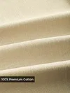 Cream Textured Cotton Shirt
