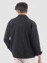 Dark Grey Waffle Corduroy Shacket