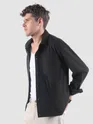 Dark Grey Waffle Corduroy Shacket