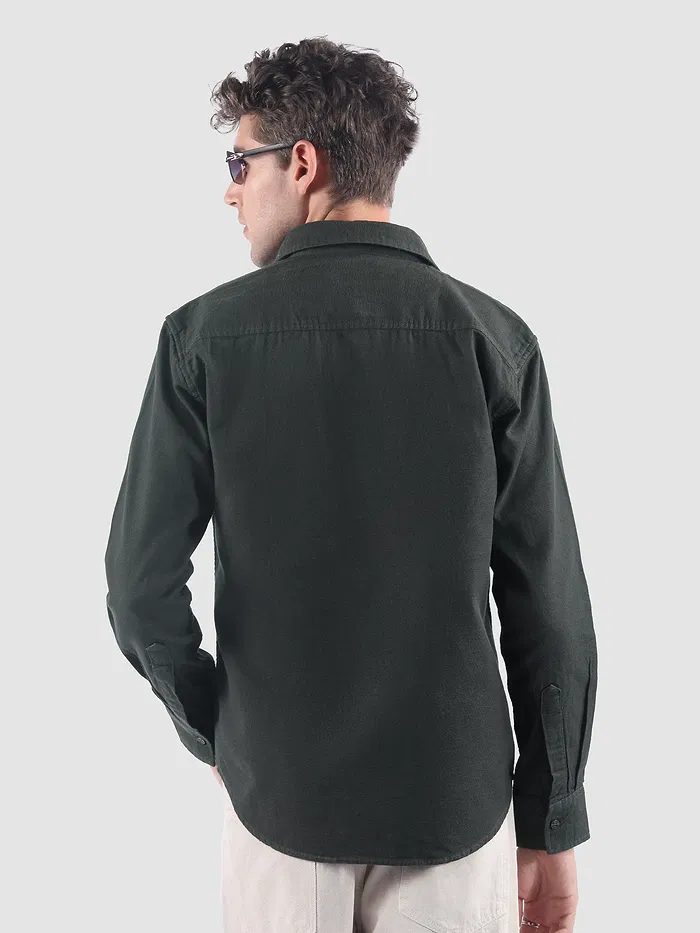 Grey Welt Pocketed Shirt