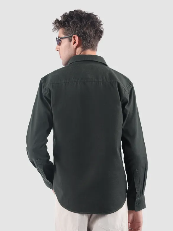 Grey Welt Pocketed Shirt
