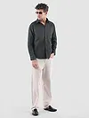 Grey Welt Pocketed Shirt