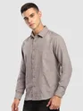Light Grey Crushed Shirt