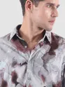 Mauve Marble Print Shirt