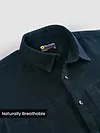 Navy Welt Pocketed Shirt
