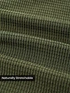 Olive Waffle Corduroy Shacket