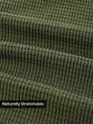 Olive Waffle Corduroy Shacket
