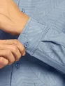 Soft Blue Crushed Shirt