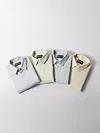 Cream Textured Cotton Shirt