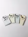 Cream Textured Cotton Shirt
