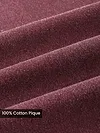 Maroon Acid Wash Polo T-shirt