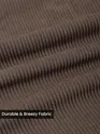 Charcoal Brown Dual Pocket Corduroy Shirt