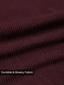 Wine Dual Pocket Corduroy Shirt