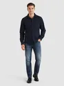 Navy Solid Corduroy Shirt