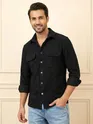 Trendy men's textured shirts online at beyoung, 