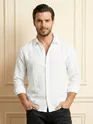 White Crinkled Shirt