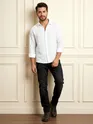 White Crinkled Shirt