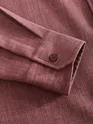 Baked Clay Linen Textured Shirt