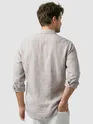 Beige Linen Textured Shirt