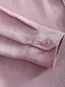 Pastel Mauve Linen Textured Shirt