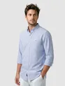 Blue Oxford Striped Shirt