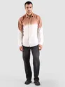 Brown Cotton Ombre Shirt