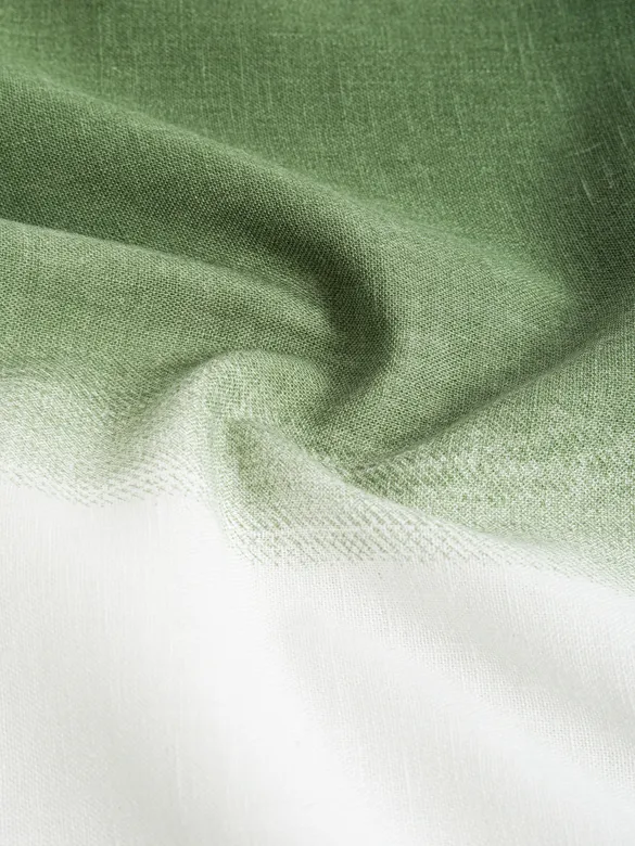 Green Cotton Ombre Shirt